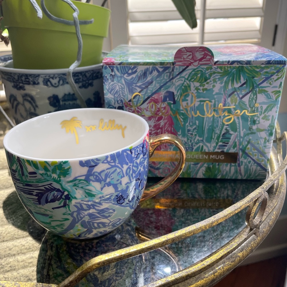 Lilly Pulitzer Bohemian Queen Tea Cup